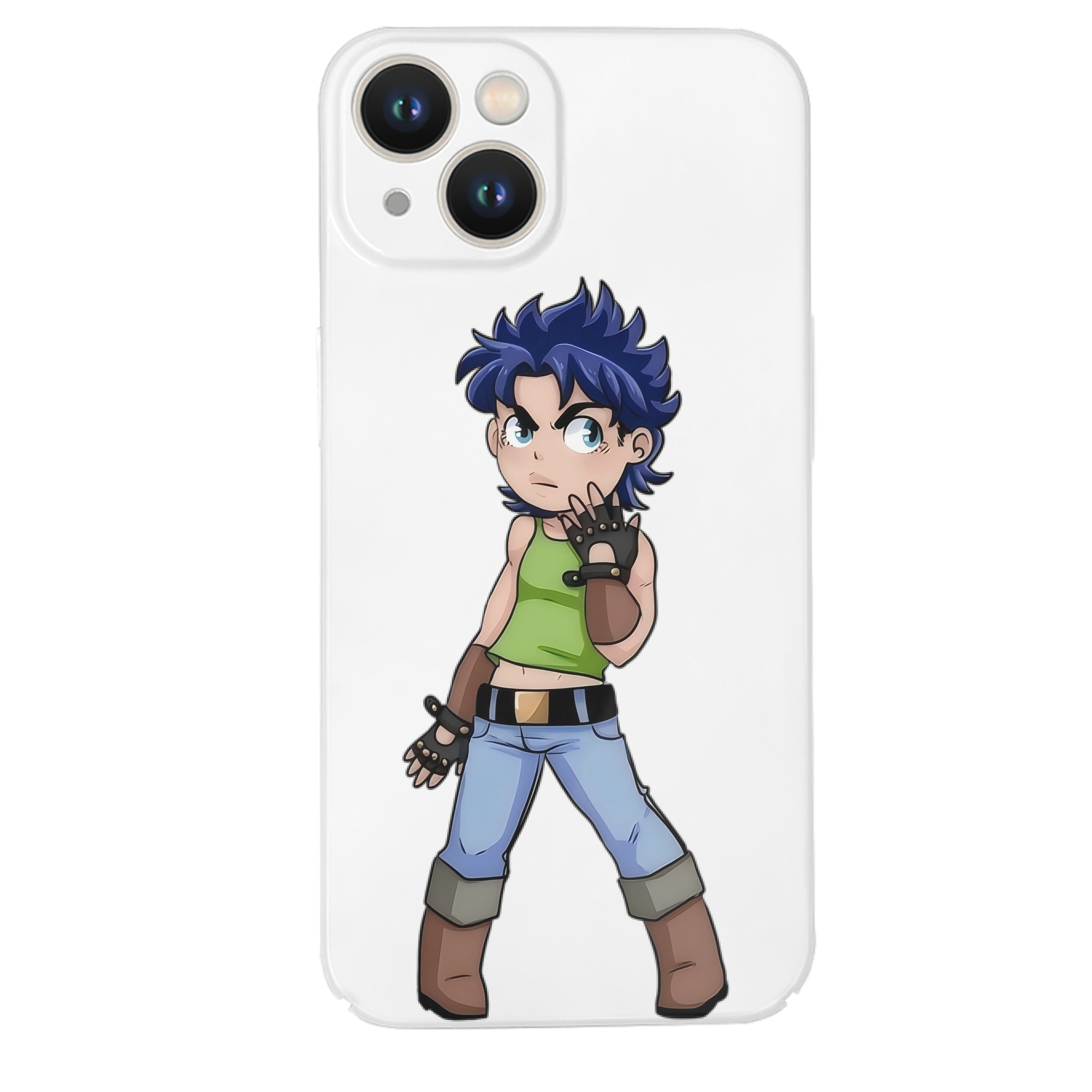 （画像用） ジョジョの奇妙な冒険 広瀨康一 JoJo's Bizarre Adventure Hirose Koichi 【iPhone 14シリーズ対応】ハードケース